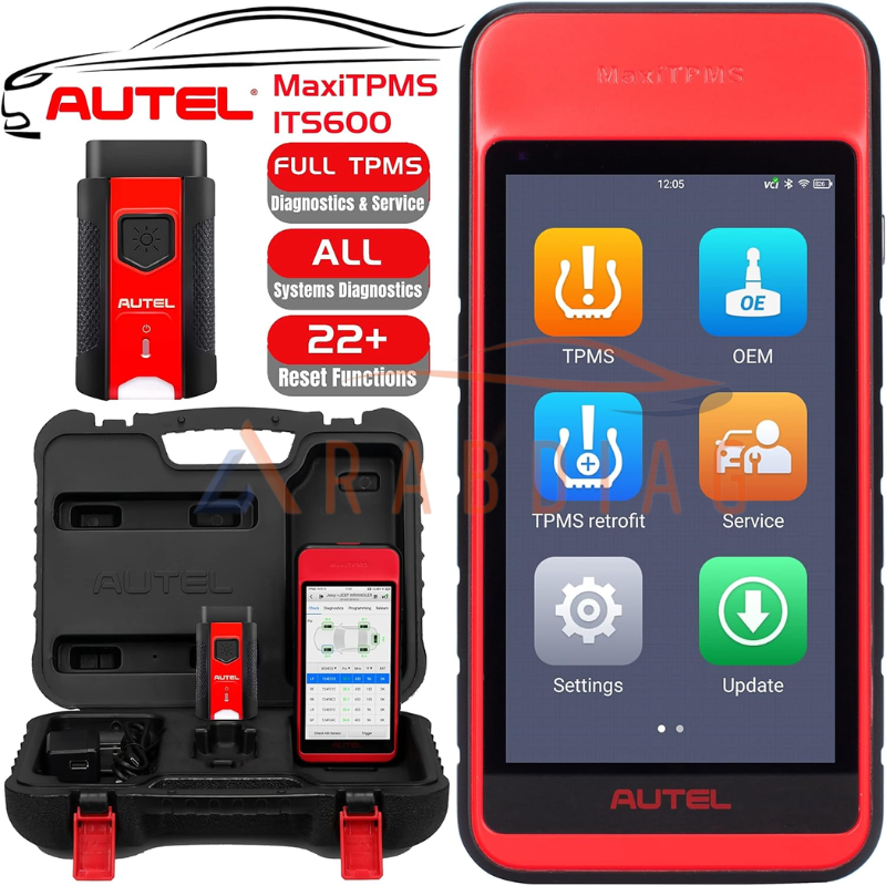 الكمبيوتر اللوحي Autel MaxiTPMS ITS600 اللاسلكي الذي يعمل بنظام Android