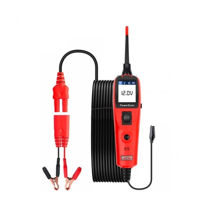 Autel PowerScan PS100 Automotive Circuit Tester Electrical System Diagnosis Tool Car Circuit Voltage Tester Digital Voltmeter Support Read Voltage, Current and Resistance