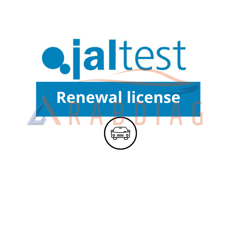 Jaltest - 29051600 Modular LCV - Renewal license of use