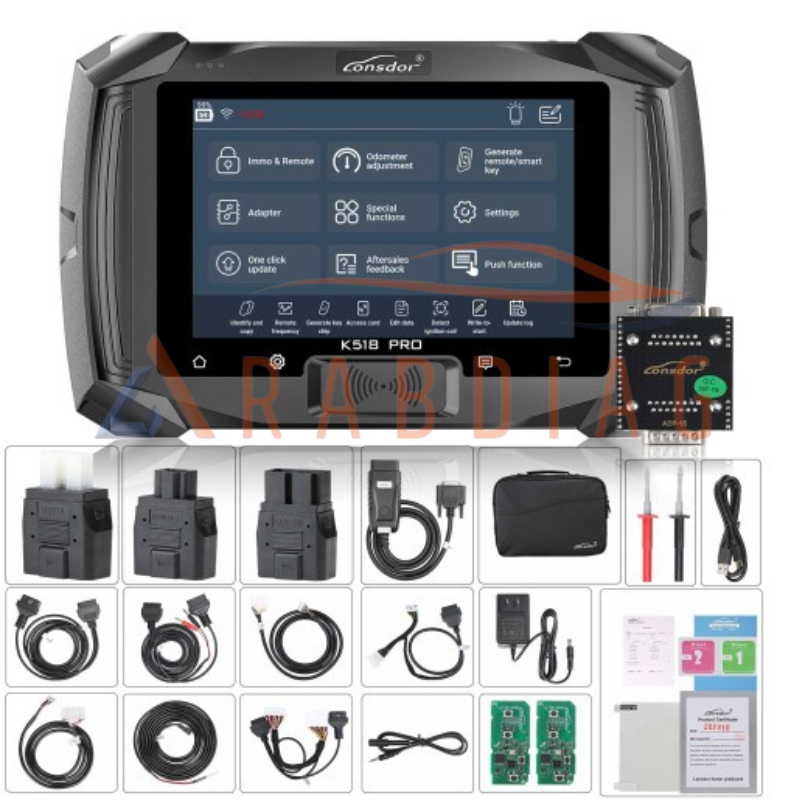 Lonsdor K518ISE Key Programmer With LIFE TIME UPDATE Extra Package