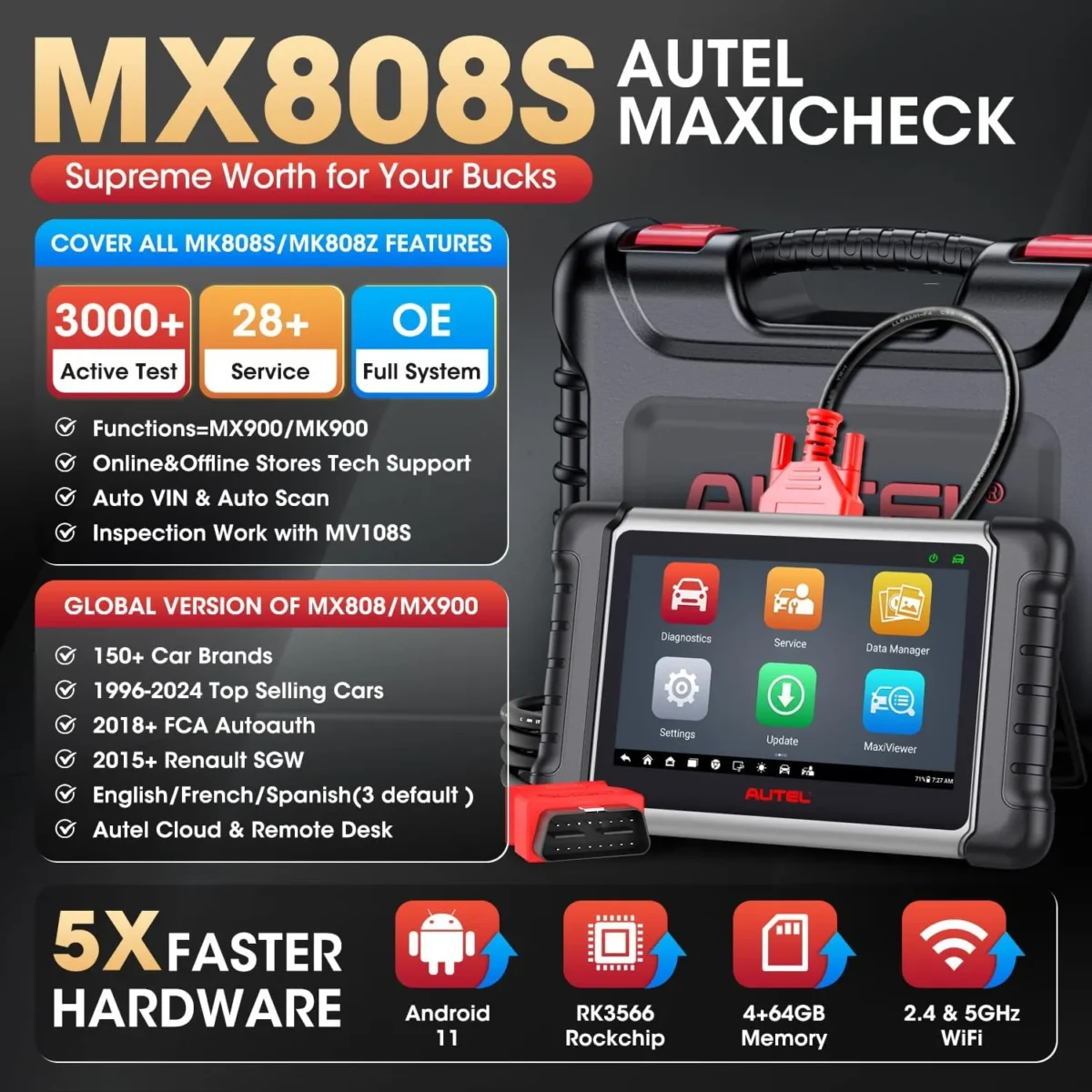 Autel MaxiCheck MX808s Diagnostic Device - Image 4