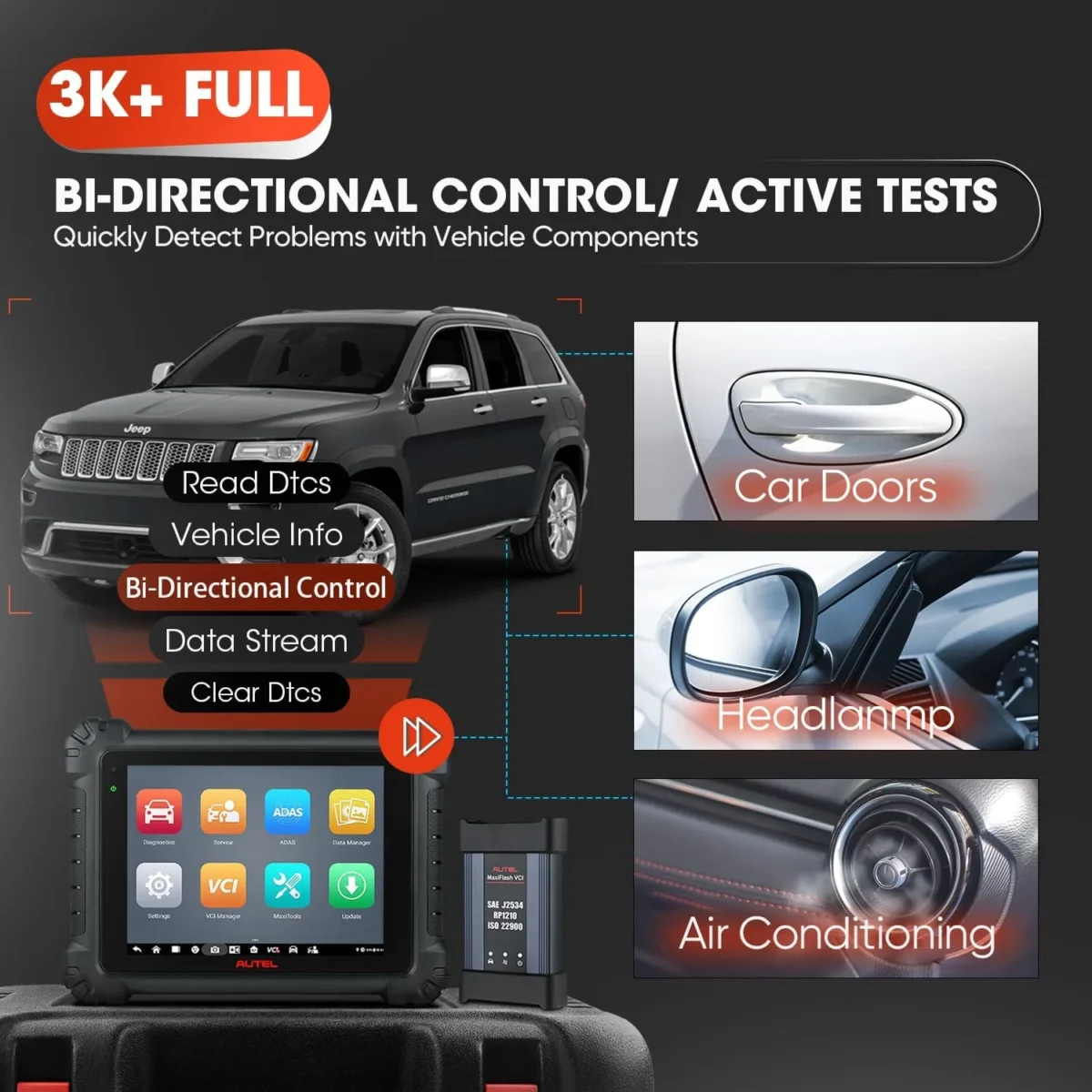 Autel MaxiSys MS909 2 WITH AI Diagnostic Scan Tool 2025 – ECU Programming, Topology Mapping 2.0, Motor TruSpeed Repair, 40+ Services - Image 4