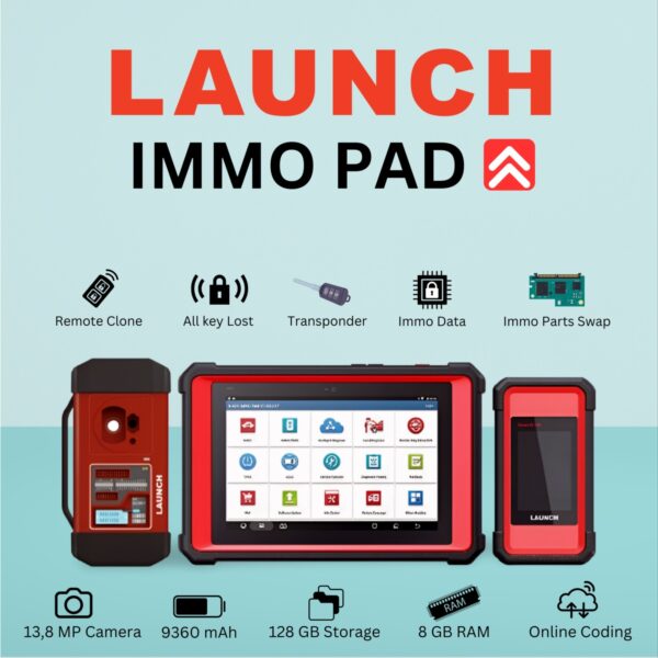 Launch X-431 IMMO PAD All-in-one Key Programming & Advanced Diagnostic ( Smartlink2.0 )