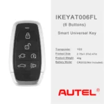 Autel IKEYAT006FL Independent Universal Smart Remote Key 6 Buttons - Image 5