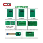 CGDI FC200 New Adapters Set including 6HP & 8HP / MSV90 / N55 / N20 / B48/ B58/ B38 etc