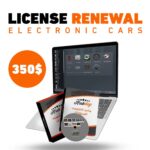 Renewal of Electronic Cars- License for One Year