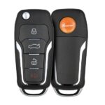 Xhorse VVDI Key Tool VVDI2 Flip Remote Key 3+1 Buttons Ford Style XEFO01EN