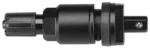 Autel CV-001 Black Metal Press-IN Valve Stem for MX 1-Sensor Press-IN Universal TPMS Sensors - Image 2