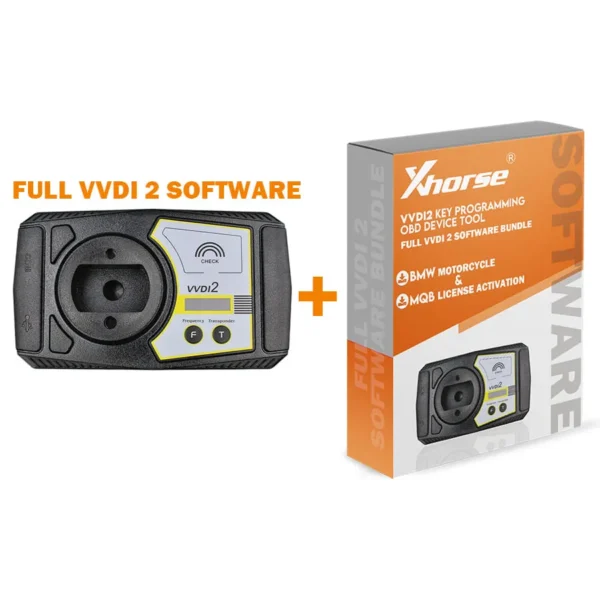 Xhorse VVDI2 Key Programming Obd Device Tool Full VVDI 2 Software Bundle ( With BMW Motorcycle & MQB License Activation )