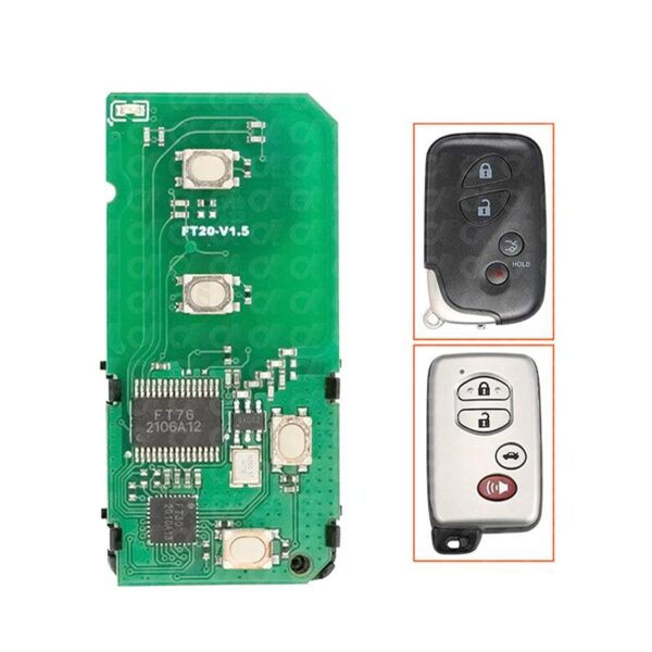 Lonsdor 5290B 314.35MHz Toyota 4D Smart Key PCB