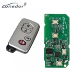 Lonsdor LT20-05 Universal Toyota Smart Remote Key PCB 6 Buttons 314.35MHz 4D Chip