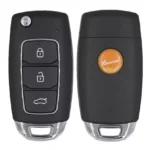 Xhorse Flip Remote Key Wire Universal 3 Buttons Hyundai Type XKHY05EN