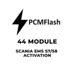 PCMflash - 44 Module Scania EMS S7 / S8 Activation
