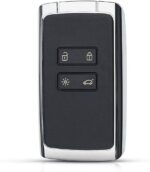 Renault Clio5 Captur Talisman Megane 4 Espace 5 Scenic Kadjar 2016-2020 Smart Card Key 4 Buttons 433MHz NCF29A1M 4A White Color