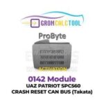 GromCalcTool 0142 Module UAZ PATRIOT SPC560 Crash Reset CAN BUS (Takata)