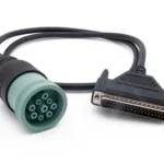 Jaltest JDC217.9 - Deutsch 9-pin (SAE 1939) Type 2 Green (V9) Diagnostics Cable