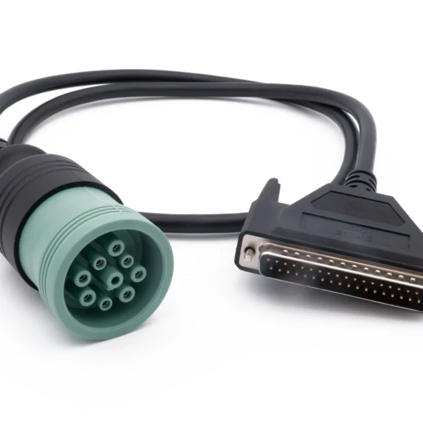 Jaltest JDC217.9 - Deutsch 9-pin (SAE 1939) Type 2 Green (V9) Diagnostics Cable